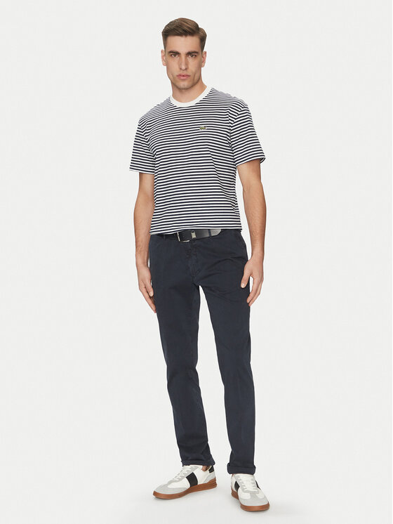 Lacoste Lacoste Футболка TH9749 Cиній Regular Fit