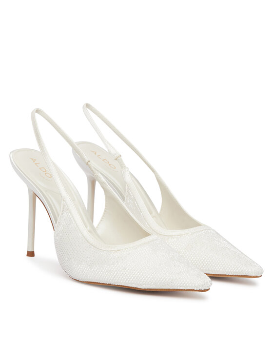 Aldo Туфлі на шпильці Aldo Pearlescent 14296114 Білий
