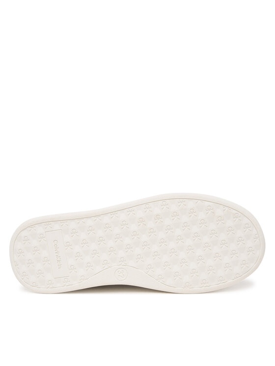 Calvin Klein Sneakersy Calvin Klein Low Cut Velcro V1A9-83205-0376 S Srebrny