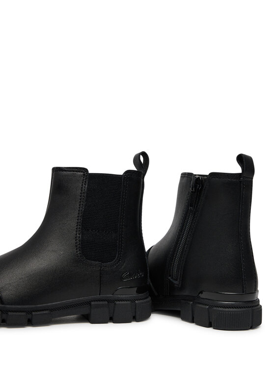 Clarks Чоботи Clarks Evyn Chelsea K. 26180291 Чорний