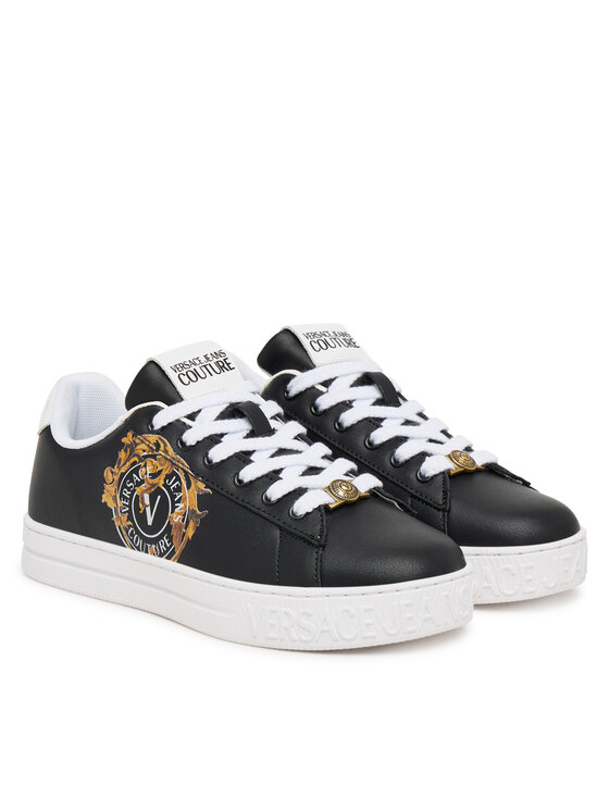 Versace Jeans Couture Снікерcи Versace Jeans Couture 79VA3SK3 Чорний