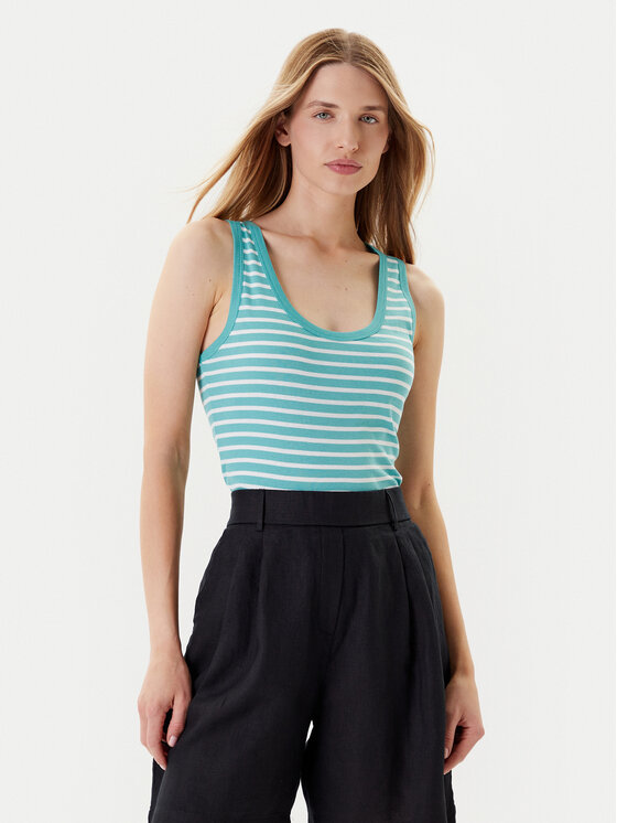 United Colors Of Benetton United Colors Of Benetton Felső 30YSDH010 Zöld Regular Fit
