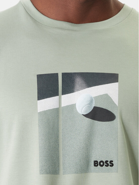 BOSS BOSS Camiseta Join 50554365 Verde Regular Fit