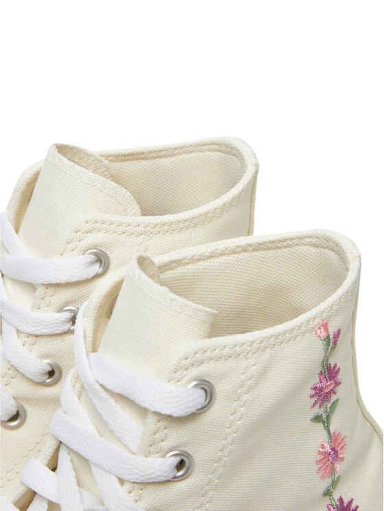 Converse Plátenky Converse Chuck Taylor All Star Florals A11774C Écru