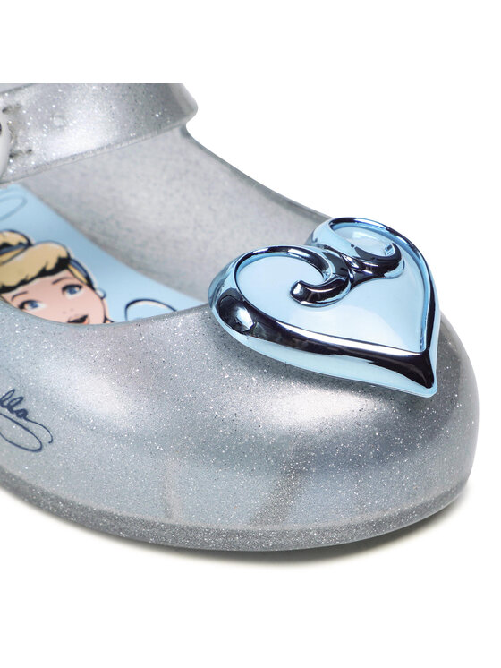 Melissa Baleríny Melissa Mini Melissa Sweet Love + Disn 33447 Stříbrná