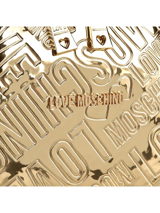 LOVE MOSCHINO Ruksak LOVE MOSCHINO JC4240PP04KD0901 Zlatá
