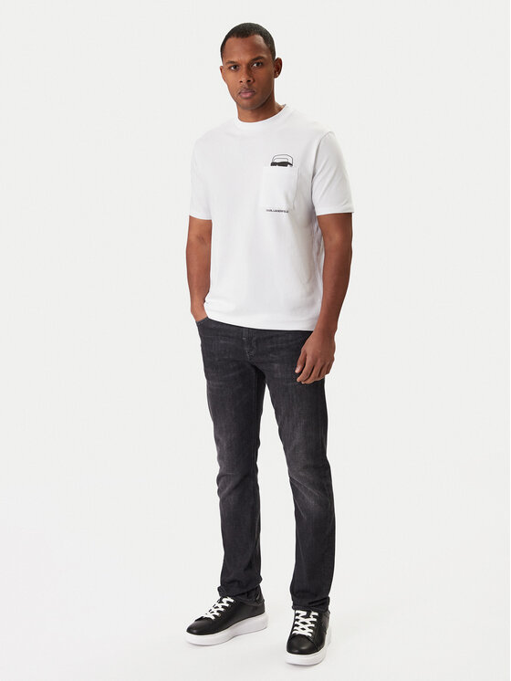 KARL LAGERFELD KARL LAGERFELD Camiseta 755047 561221 Blanco Regular Fit