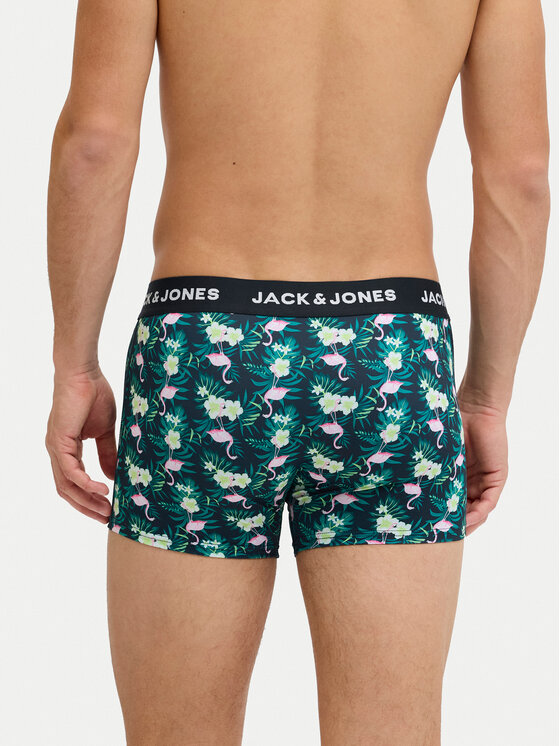 Jack & Jones Jack & Jones Conjunto de calzoncillos boxer Flamingo 12295142 Azul marino