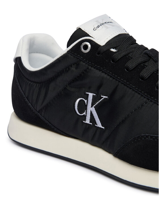Calvin Klein Jeans Αθλητικά Calvin Klein Jeans Retro Runner Ess Mix Mat YM0YM01361 Μαύρο