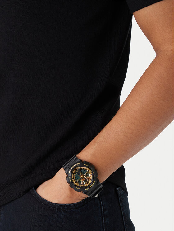 G-Shock Годинник G-Shock GA-100GGB-1A9ER Чорний