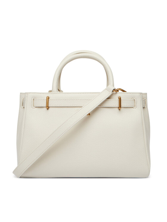 Tommy Hilfiger Τσάντα Tommy Hilfiger American Icon Mini Tote Leather AW0AW17926 Μπεζ