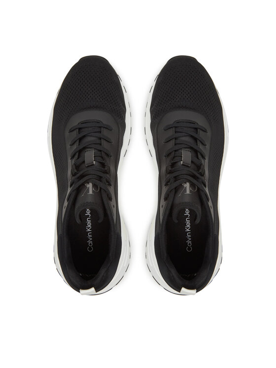Calvin Klein Jeans Tenisice Calvin Klein Jeans Hike Runner Tech Knit YM0YM01284 Crna