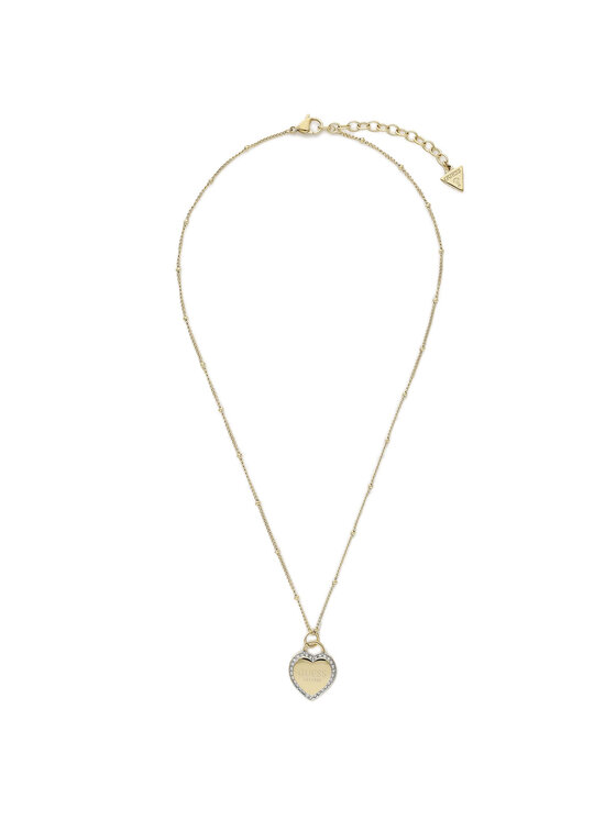 Guess Naszyjnik Guess JUBN01 420JW Złoty