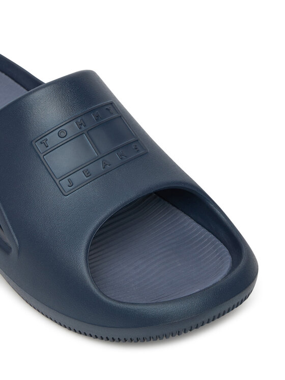 Tommy Jeans Natikači Tommy Jeans Sporty Pool Slide EM0EM01582 Mornarsko modra