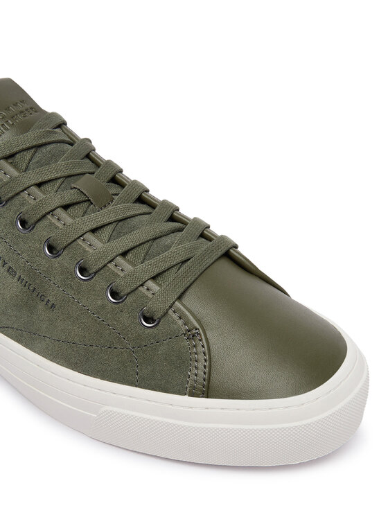 Tommy Hilfiger Sportcipők Tommy Hilfiger Dress Casual Mix FM0FM05993 Khaki
