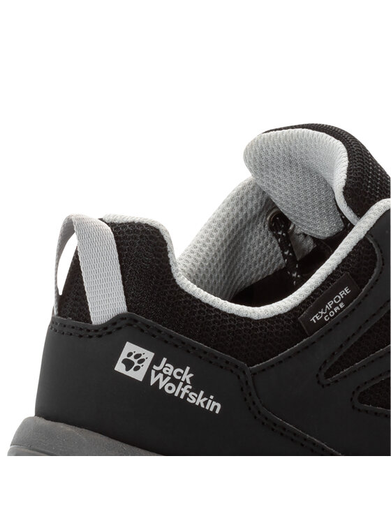 Jack Wolfskin Trekkingi Jack Wolfskin Woodland 2 Texapore Low 4059811 Czarny