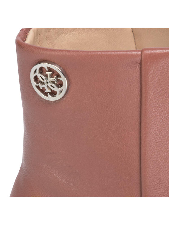 Guess Ботильйони Guess Zadie FL8ZAD LEA10 Рожевий