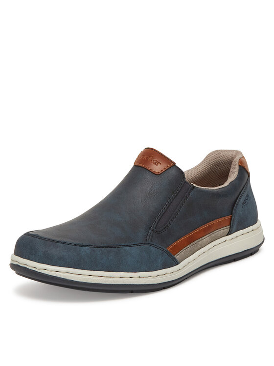 Rieker Pantofi Rieker 17381-14 Bleumarin