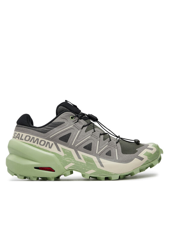Salomon Взуття для бігу Salomon Speedcross 6 L47582000 Сірий