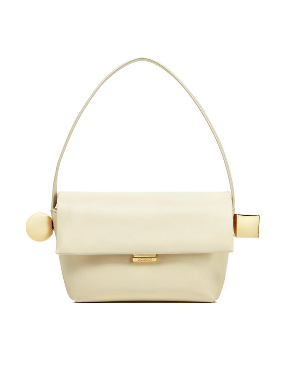 JACQUEMUS Τσάντα JACQUEMUS Le Rond Carre 24H243BA383-3171 Εκρού