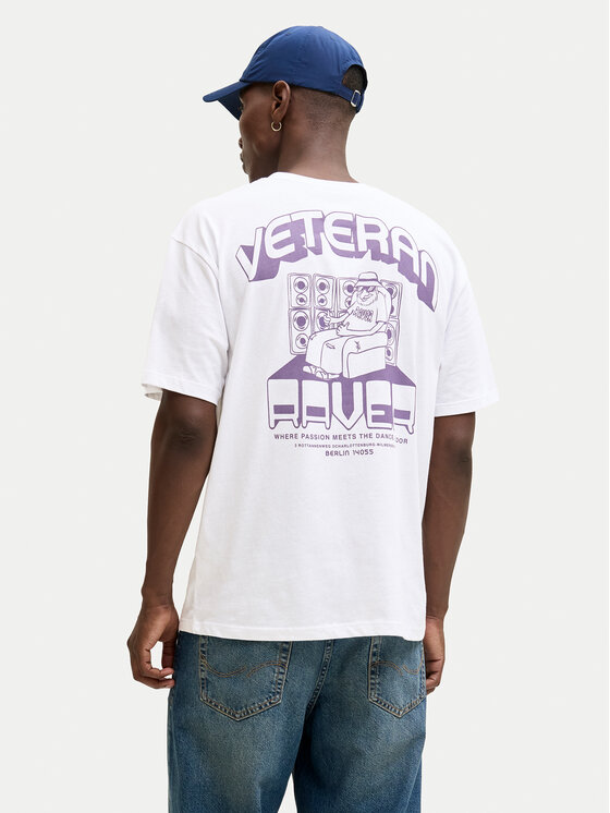 Jack & Jones Jack & Jones Camiseta Raver 12301189 Blanco Relaxed Fit