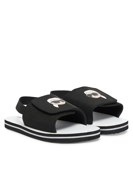 Karl Lagerfeld Kids Босоніжки Karl Lagerfeld Kids Z30384 S Чорний