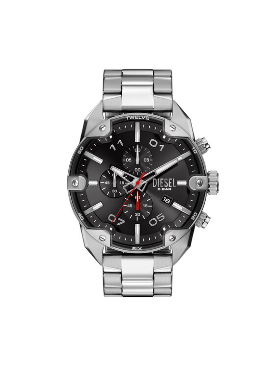 Diesel Ρολόι Diesel Spiked DZ4709 Ασημί