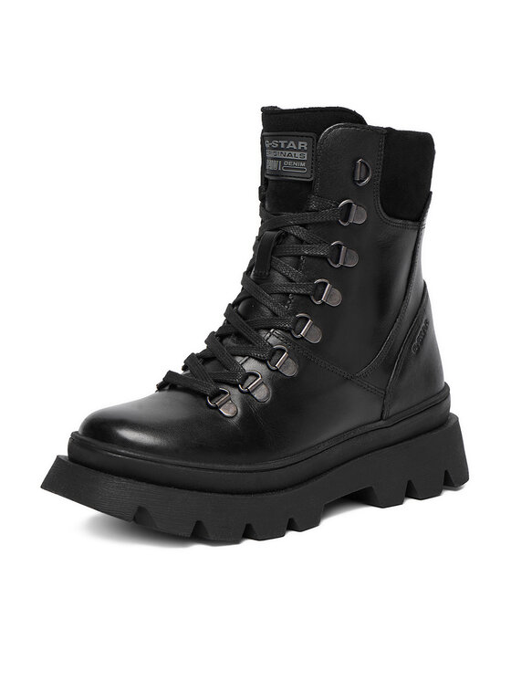 G-Star Raw Šnurovacia obuv G-Star Raw CEO CI12-ARYA-05 Čierna