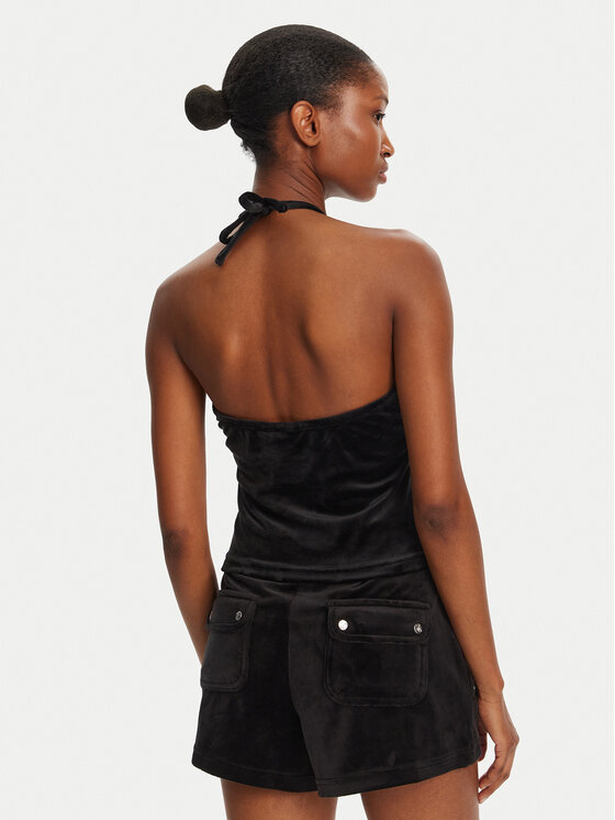 Juicy Couture Juicy Couture Top JCWCT125325 Črna Slim Fit