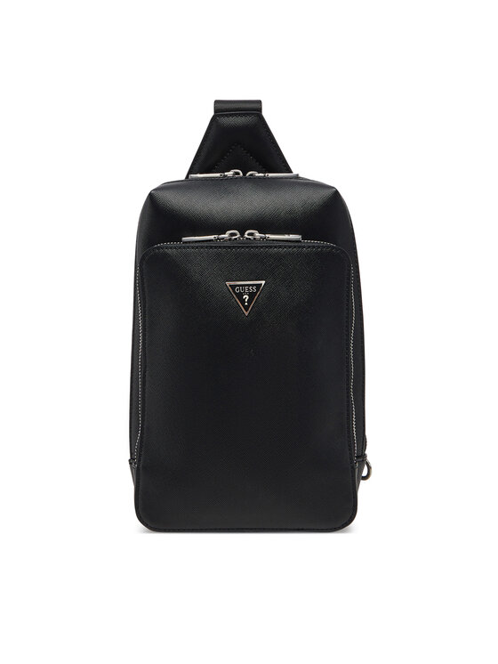 Guess Geantă crossover Guess HMMISA P5226 Negru