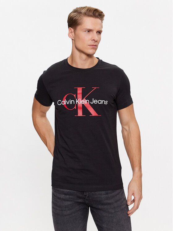 Calvin Klein Jeans Calvin Klein Jeans Camiseta J30J320935 Negro Slim Fit
