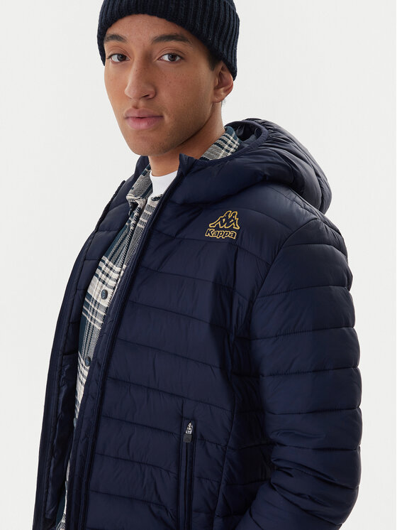 Kappa Kappa Prehodna jakna Logo Astrom 34243TW Mornarsko modra Regular Fit