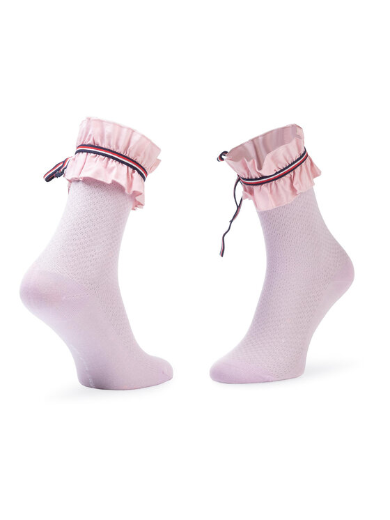Tommy Hilfiger Dlhé ponožky Tommy Hilfiger 383008001 Ružová