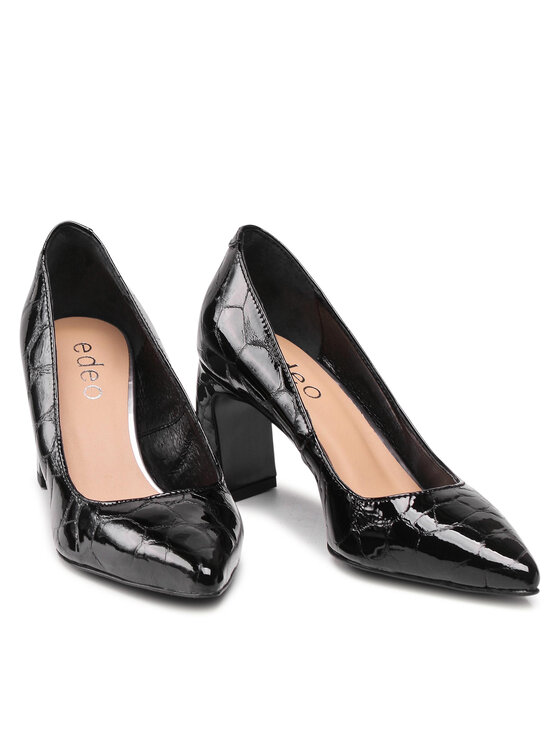 Edeo Zapatos hasta el tobillo Edeo 3798-1360 Negro
