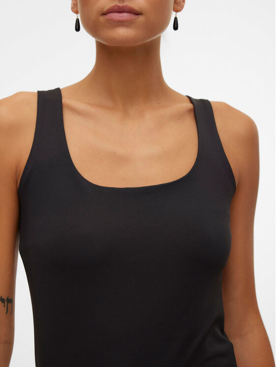 Vero Moda Vero Moda Marškinėliai Million 10305800 Juoda Regular Fit