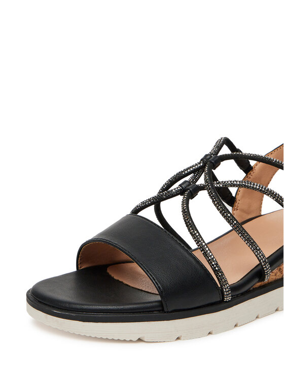 Clara Barson Босоніжки Clara Barson WS6306-02 Чорний