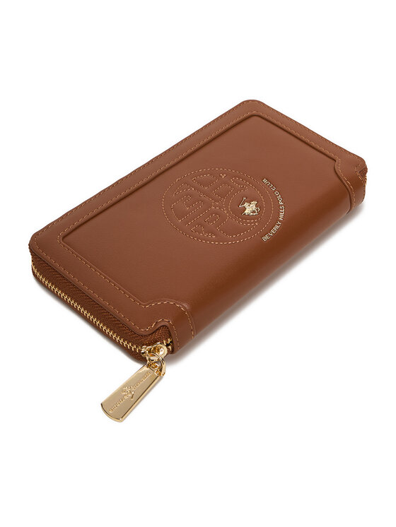 Beverly Hills Polo Club Гаманець Beverly Hills Polo Club CWBEO-BHPC-W1-009-SS26 Коричневий