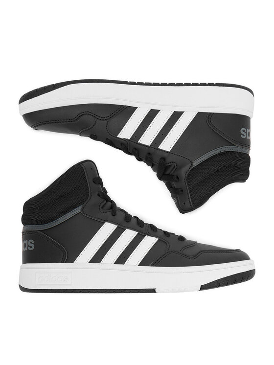 adidas Снікерcи adidas HOOPS MID 3.0 K GW0402 Чорний