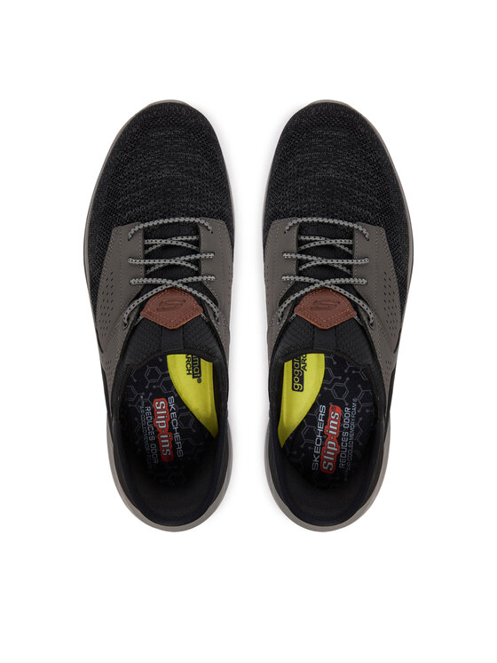 Skechers Снікерcи Skechers Slip-Ins Rf: Slade - Caster 210889/BKGY Чорний