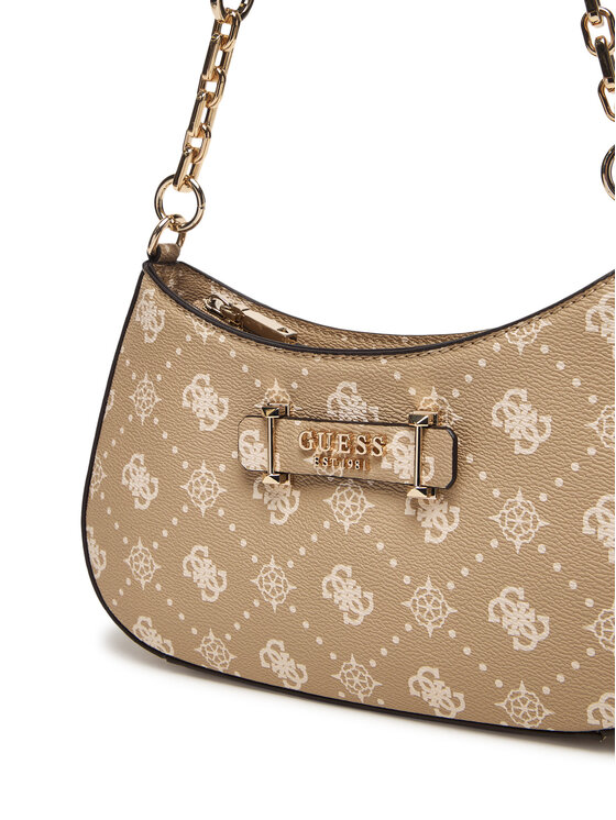 Guess Сумка Guess Carrie Logo HWGP98 98180 Бежевий