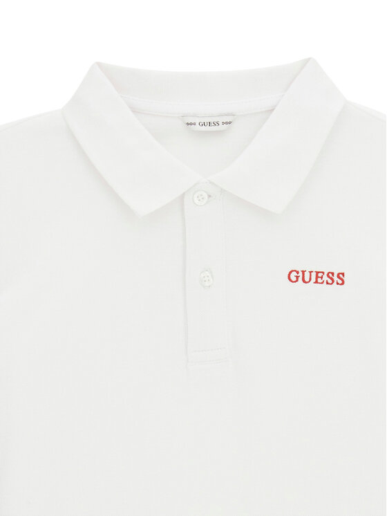 Guess Guess Polo L6YP04 K3999 Blanco Regular Fit