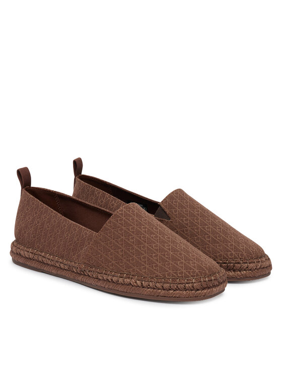 Calvin Klein Espadrillas Calvin Klein Espadrille Aop Cv HM0HM02231 Marrone
