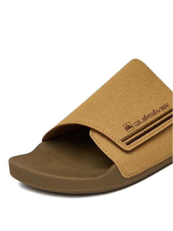Quiksilver Шльопанці Quiksilver EO-POCHI SUEDE CQ10164BT Бежевий
