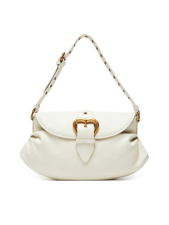PINKO Bolso PINKO Jolene Shoulder Classic PE 25 PLTT 102801 A270 Blanco