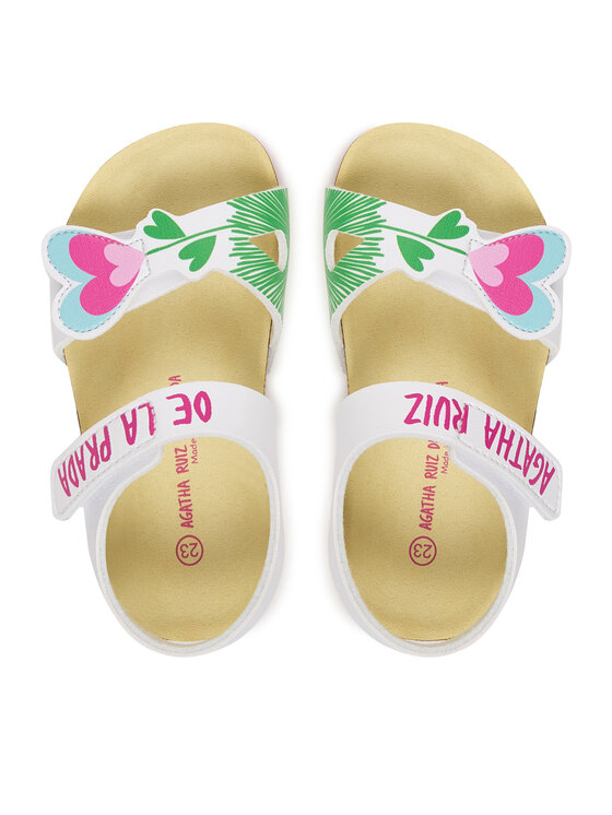 Agatha Ruiz de la Prada Босоніжки Agatha Ruiz de la Prada 262979 M Білий