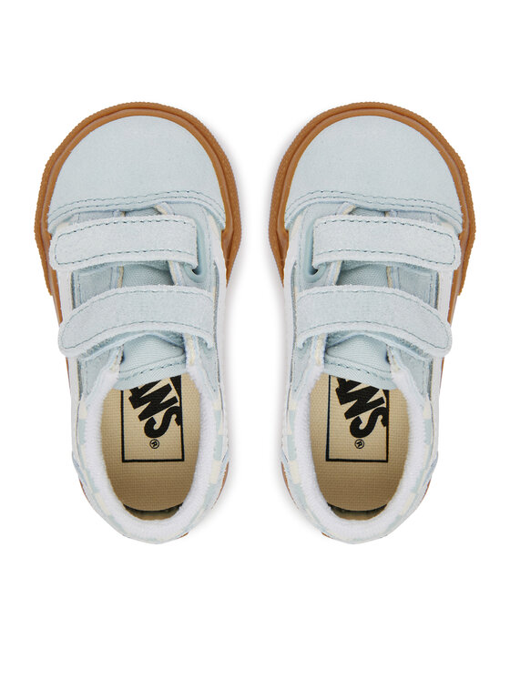 Vans Tenisice Vans Old Skool V VN000CTGFOA1 Svijetlo plava
