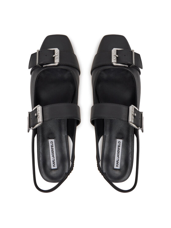 KARL LAGERFELD Балетки KARL LAGERFELD Konnie KL40186A Чорний