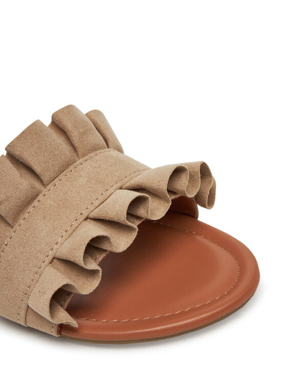 Pieces Šľapky Pieces Nola 17101699 Béžová