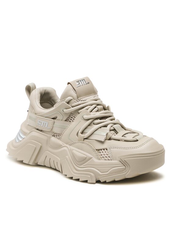 Steve Madden Сникърси Steve Madden Kingdom Sneaker SM11002519 SM11002519-022 Бежов