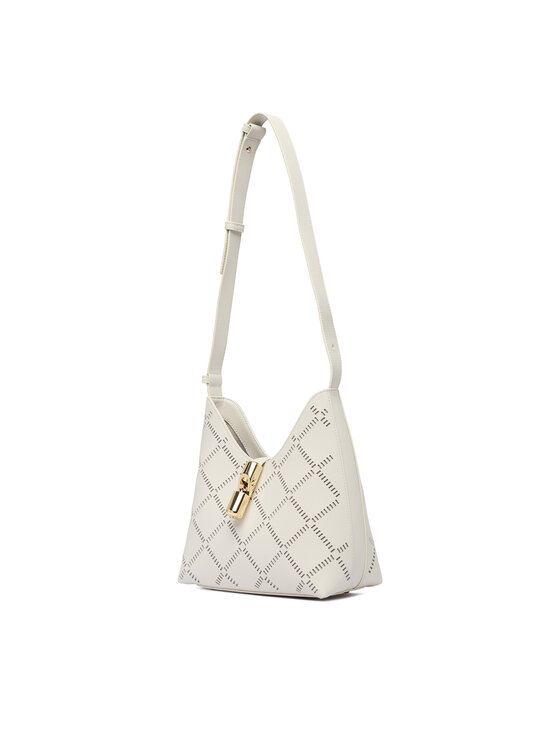 Furla Ročna torba Furla Goccia S WB01979 BX3947 KH 1704S Kremna
